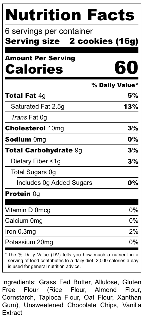 Vanilla Cookie with Chocolate