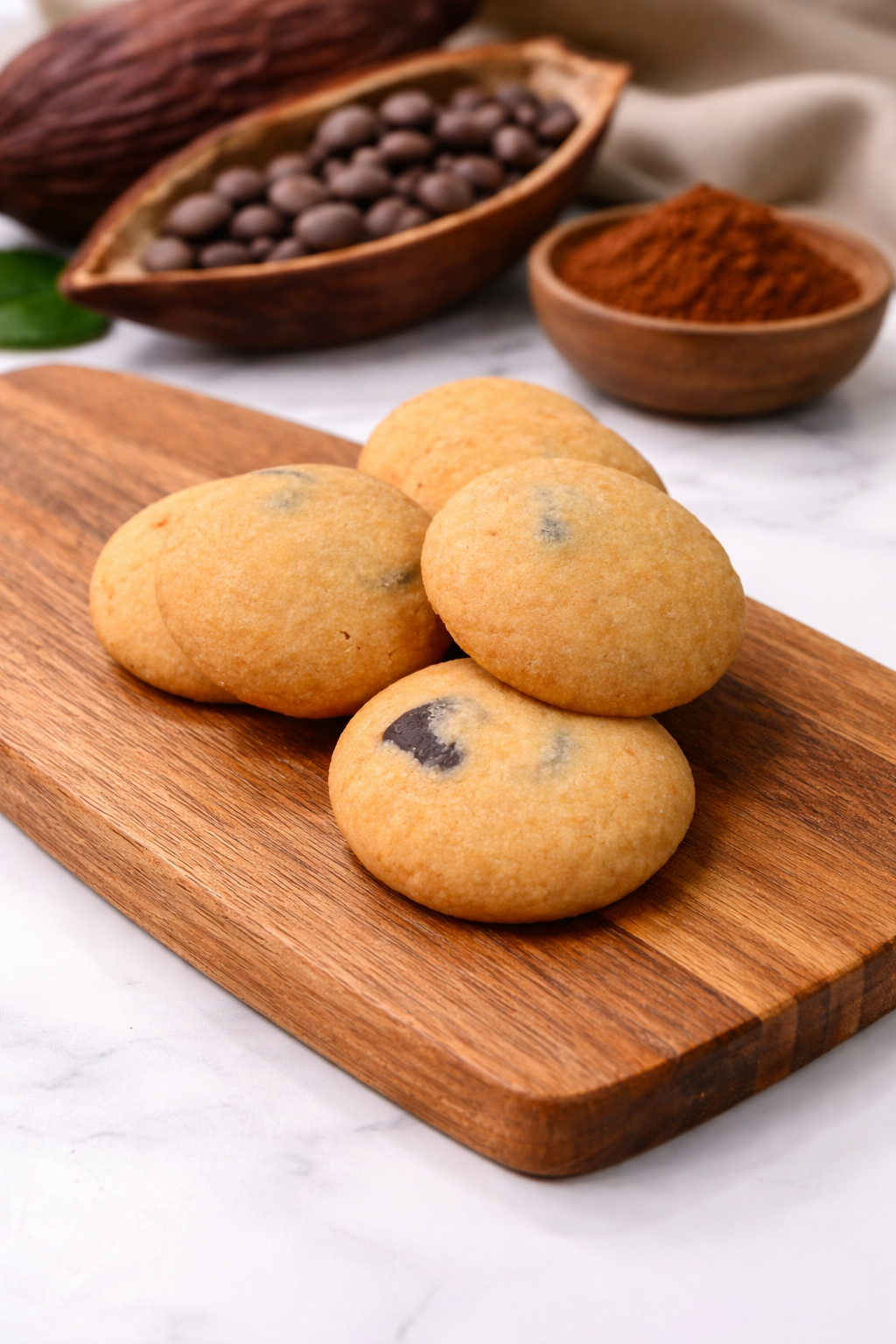 Vanilla Cookie with Chocolate