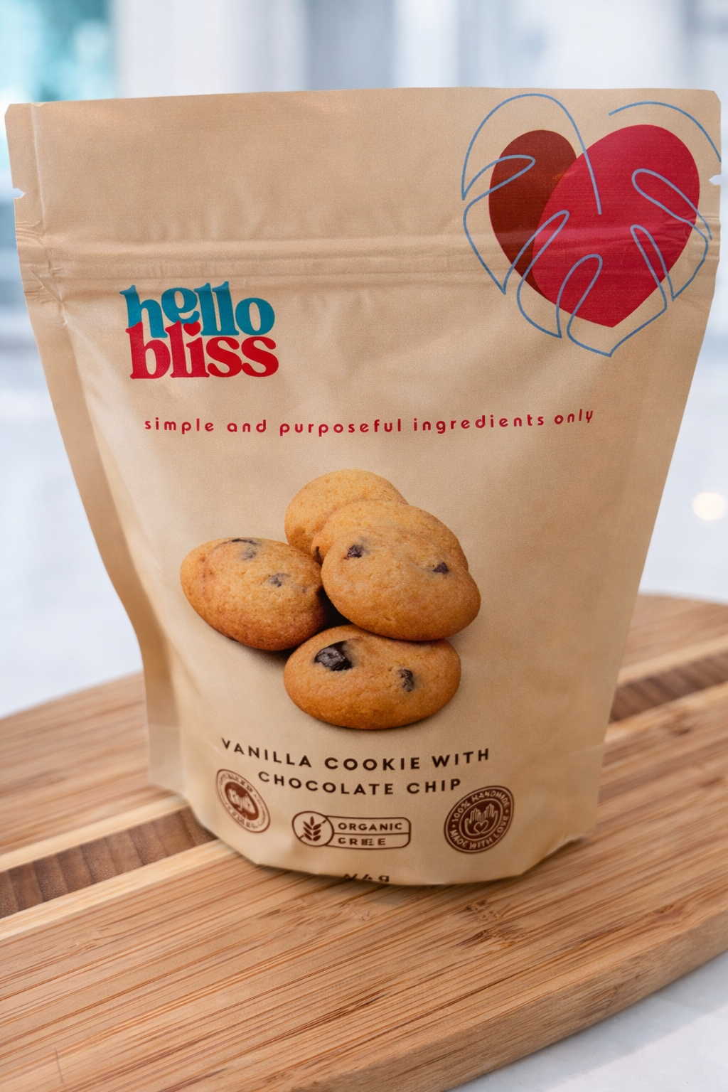 Vanilla Cookie with Chocolate